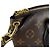 Borsa a Spalla in Pelle Monogram Louis Vuitton Marrone Nero Monogramma - vista 6