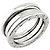 Bulgari Bvlgari B-zero.1 3-Band Ring Golden