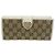 Gucci GG Canvas Damen Langbörse Braun
