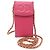 Borsa a spalla rosa Chanel
