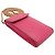Borsa a spalla rosa Chanel - vista 3