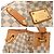 Borsa Louis Vuitton Damier Azur Galliera PM Bianco - vista 9