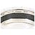 Bulgari Anello in ceramica nera e argento Bvlgari Save the Children Nero - vista 5