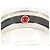 Bulgari Anello in ceramica nera e argento Bvlgari Save the Children Nero - vista 6