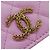 Billetera bi-fold Chanel en piel de ternera granulada Rosa Verde - vista 4