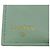 Billetera bi-fold Chanel en piel de ternera granulada Rosa Verde - vista 6