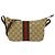 Borsa Gucci in tela beige e marrone