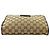 Borsa a mano/Borsa a tracolla Gucci in beige e marrone - vista 3