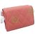 Billetera de tres pliegues para mujeres Chanel Matelassé Rosa - vista 13