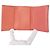 Billetera de tres pliegues para mujeres Chanel Matelassé Rosa - vista 4