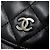 Billetera bi-fold matelassé de Chanel Negro - vista 15