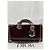 Dior Lady Dior Bolsa em couro de python bordô Bordeaux - vista 2