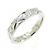 Timeless Großer Ring aus Platin mit Matelassé-Muster von Chanel