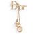 NEUER CHRISTIAN DIOR RING KETTE LOGO STRASS T54 GOLDMETALLRING - Ansicht 2