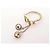 NEUER CHRISTIAN DIOR RING KETTE LOGO STRASS T54 GOLDMETALLRING - Ansicht 6