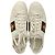 Sneakers basse Gucci Ace Bee in pelle bianca Bianco - vista 7