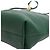 Borsa a spalla mini VLogo Pouf di Valentino Garavani in pelle verde - vista 9