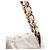 Borsa hobo Chanel 22 piccola in pelle di vitello bianca Bianco Crudo - vista 13