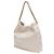 Borsa hobo Chanel 22 piccola in pelle di vitello bianca Bianco Crudo - vista 3