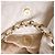 Borsa hobo Chanel 22 piccola in pelle di vitello bianca Bianco Crudo - vista 7