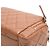 Borsa a Spalla Vanity Case Cargo di Chanel in Pelle di Agnello Marrone Rosso - vista 13
