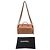 Borsa a Spalla Vanity Case Cargo di Chanel in Pelle di Agnello Marrone Rosso - vista 17