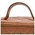 Borsa a Spalla Vanity Case Cargo di Chanel in Pelle di Agnello Marrone Rosso - vista 8