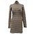 Stella Mc Cartney Abito Mini a Collo Alto a Quadri Stella McCartney in Lana Multicolore