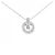 Autre Marque Collana di diamanti Au750 Argento