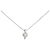 Autre Marque Collana in diamante in oro bianco Au750 Argento