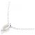 Autre Marque Collier en diamant en or blanc Au750 Argenté - vue 4