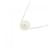 Autre Marque K10 White Gold Freshwater Pearl Necklace  - view 3