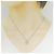 Autre Marque Collana in platino e diamanti Argento - vista 6