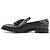 JIMMY CHOO Leder-Sneaker Schwarz - Ansicht 2