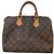 Louis Vuitton Speedy Handtasche aus Monogramm-Canvas 30 Braun