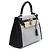 Hermès Kelly 25 Sellier II Nero Tela Pelle - vista 2