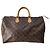 Borsa a mano Speedy Louis Vuitton in tela Monogram 30 Beige - vista 2