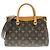 Borsa a mano Pallas BB Monogram Louis Vuitton Marrone