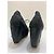Balenciaga Scarpe Stringate Wedge in pelle nera Nero - vista 3