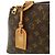 Borsa a mano Petit Palais PM Monogramma Louis Vuitton Marrone - vista 10