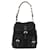Prada Double Pocket Drawstring Tessuto Schwarz