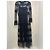 Balenciaga Set Tuta Nera e Vestito Trasparente Nero - vista 2