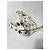Balenciaga Borsa a Spalla Le Cagole Small in Denim Bianco - vista 2