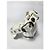 Balenciaga Borsa a Spalla Le Cagole Small in Denim Bianco - vista 4