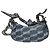 Borsa a spalla Balenciaga Le Cagole XS in Denim Blu