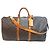 Louis Vuitton Keepall 55 Monogram Bolso de Viaje Castaño