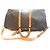 Louis Vuitton Keepall 55 Monogram Bolso de Viaje Castaño - vista 16