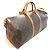 Louis Vuitton Keepall 55 Monogram Bolso de Viaje Castaño - vista 9