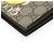 Billetera compacta bi-fold Gucci GG Supreme Multicolor Beige Amarillo - vista 4
