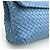 Borsa a Spalla Bottega Veneta Intrecciato Olympia Chain Blu chiaro - vista 7